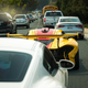 A very real McLaren P1 GTR stuck in traffic like everybody else. This was shot at Pebble Beach last week by our own Mike Roselli.